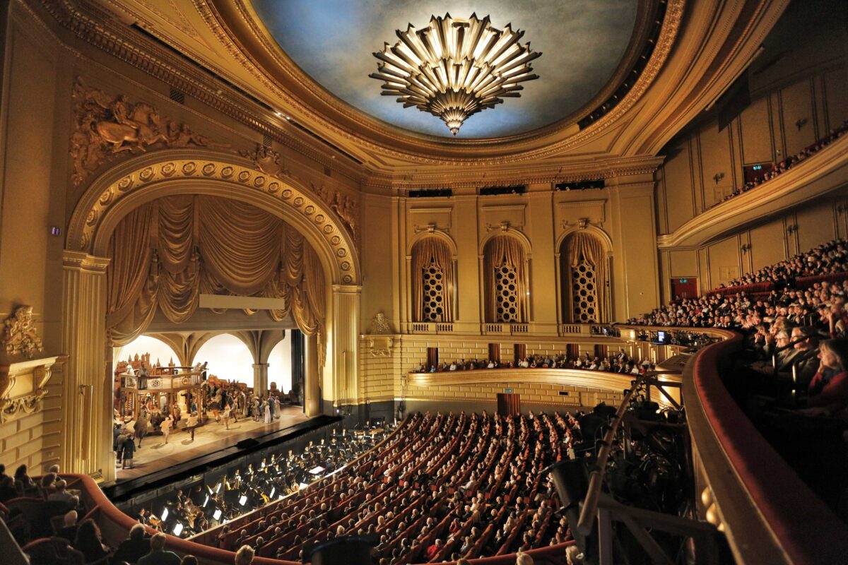 SF Opera House Blue Ceiling